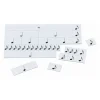 Tout Pour le Jeu 34 cartes notes magnétiques pour apprentissage musique