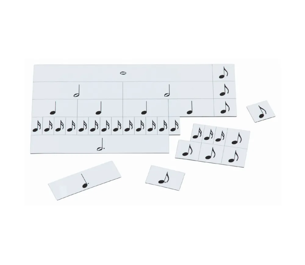 Tout Pour le Jeu 34 cartes notes magnétiques pour apprentissage musique