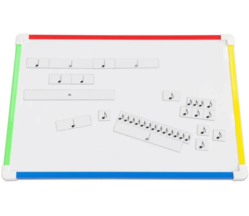 Tout Pour le Jeu 34 cartes notes magnétiques pour apprentissage musique