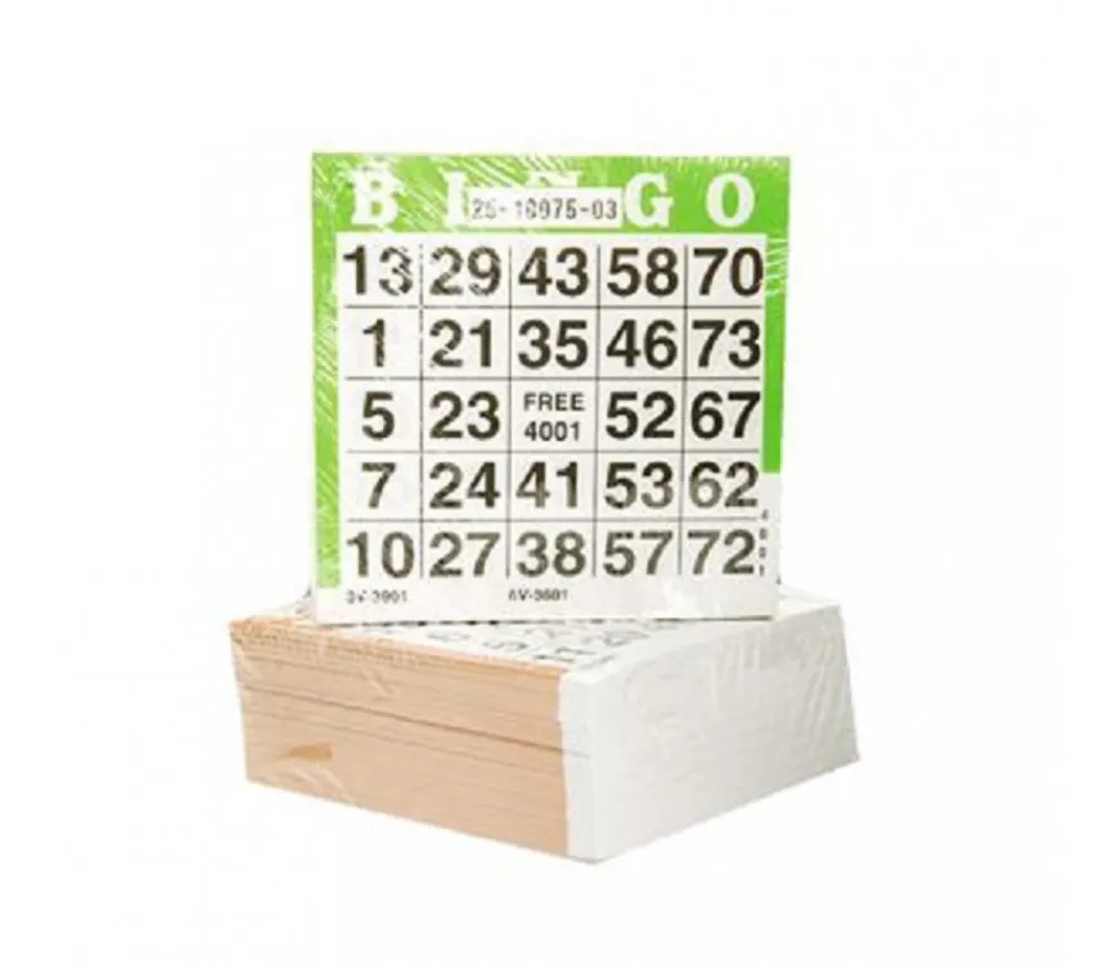 Tout Pour le Jeu 500 Cartes papier pour jeu de Bingo 10 cm