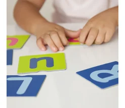 Tout Pour le Jeu 35 cartes tactiles Lettres A à Z majuscule/minuscule + signes ponctuation