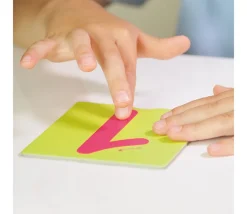 Tout Pour le Jeu 23 cartes tactiles relief tracés, nombres et signes mathématiques