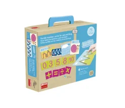 Tout Pour le Jeu 23 cartes tactiles relief tracés, nombres et signes mathématiques