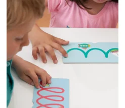 Tout Pour le Jeu 23 cartes tactiles relief tracés, nombres et signes mathématiques