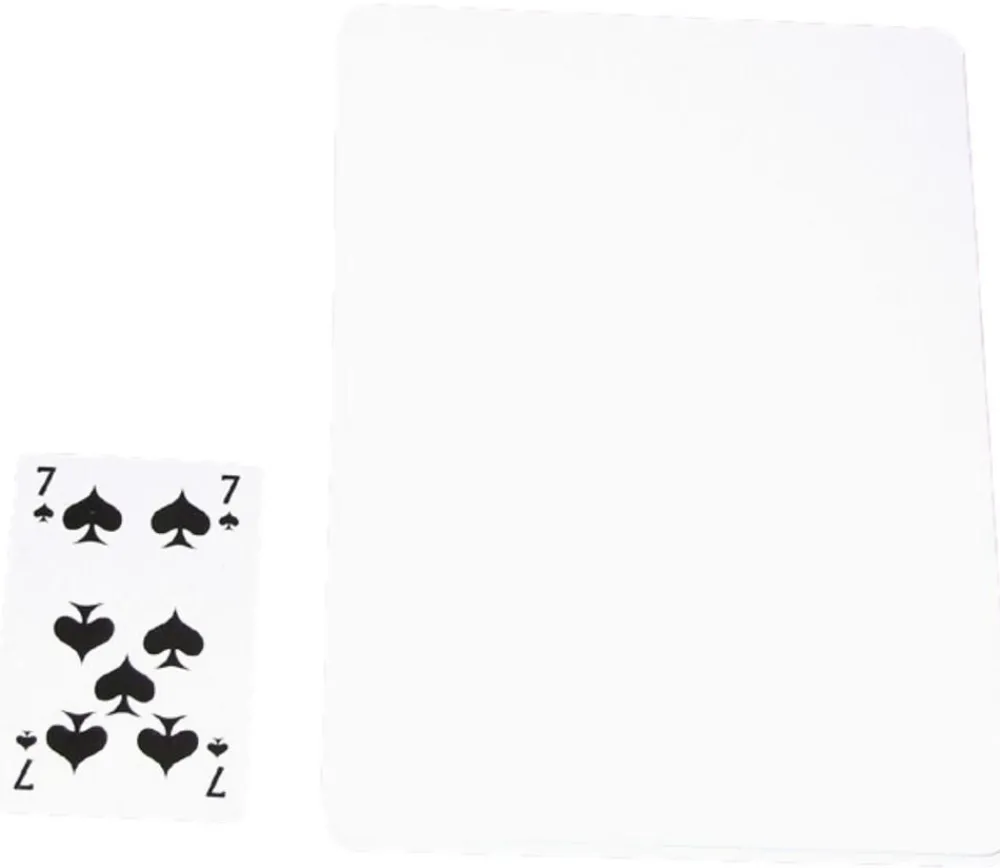 Tout Pour le Jeu 30 cartes ultra géantes blanches 210x150 mm A5