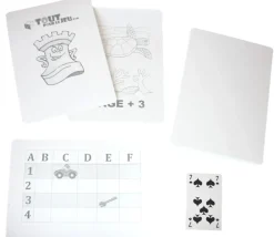 Tout Pour le Jeu 30 cartes ultra géantes blanches 210x150 mm A5