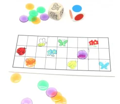 Tout Pour le Jeu 10 Cartons loto à personnaliser + 200 jetons
