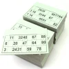 Tout Pour le Jeu 125 Cartons loto carton rigides format standard