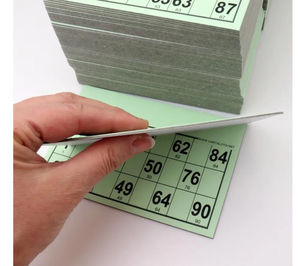 Tout Pour le Jeu 125 Cartons loto carton rigides format standard