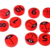 Tout Pour le Jeu 11 coccinelles 0 à 10 en bois pour compter
