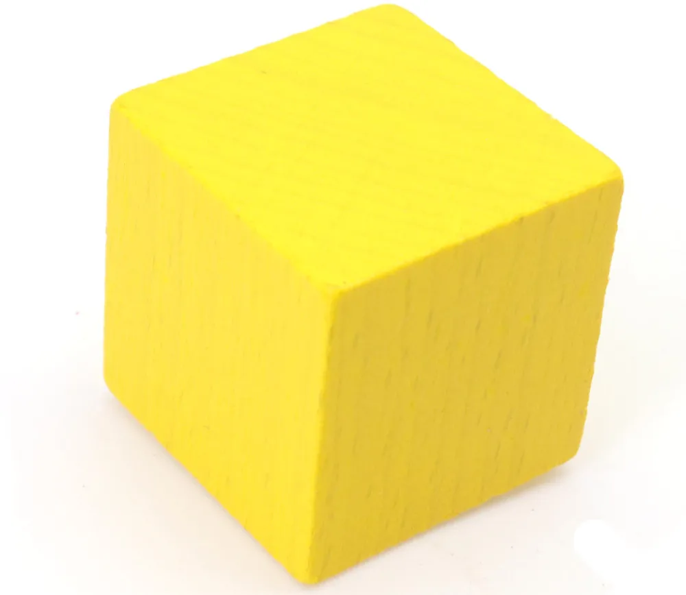 Tout Pour le Jeu 20 Cubes en bois 3 cm multicolores 4 couleurs