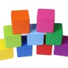 Tout Pour le Jeu 9 Cubes en bois 3.5 cm multicolores 9 couleurs