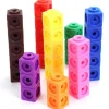 Tout Pour le Jeu 100 cubes mathlinks 2 cm clips encastrables emboitables math