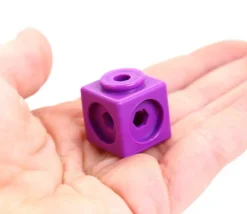 Tout Pour le Jeu 100 cubes mathlinks 2 cm clips encastrables emboitables math