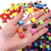 Tout Pour le Jeu 1000 Cubes plastiques 1 x 1 cm multicolores - 10 couleurs - 10 mm