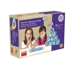 Tout Pour le Jeu 10 dés à jouer Images 3,5 cm - Picto-dés création d'histoires