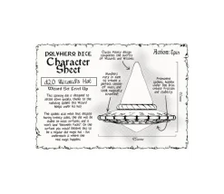 Tout Pour le Jeu 2 dés chapeau D20 et grimoire D2 violet - Polyhero wizard