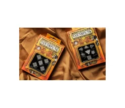 Tout Pour le Jeu 5 Dés en métal d6 style steampunk 16 mm