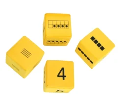 Tout Pour le Jeu 16 dés géants 4.5 cm découverte numération
