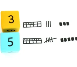 Tout Pour le Jeu 16 dés géants 4.5 cm découverte numération