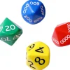 Tout Pour le Jeu 4 dés JUMBO unité, dizaine, centaine, millier 10 faces