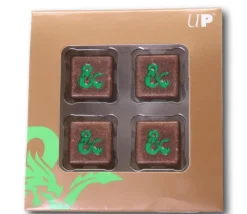 Tout Pour le Jeu 4 Dés métal Donjons & Dragons D6 chiffres verts