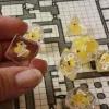 Tout Pour le Jeu 7 dés multifaces avec canard à l'intérieur
