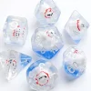 Tout Pour le Jeu 7 dés multifaces avec Ours polaire à l'intérieur