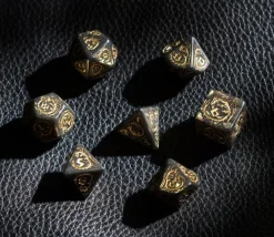 Tout Pour le Jeu 7 dés multifaces dragon Nephrite