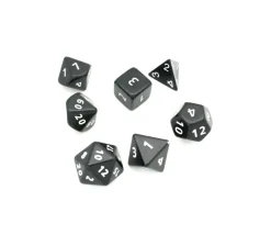 Tout Pour le Jeu 7 dés multi-faces géants opaques JUMBO à l'unité (couleur mise au hasard)