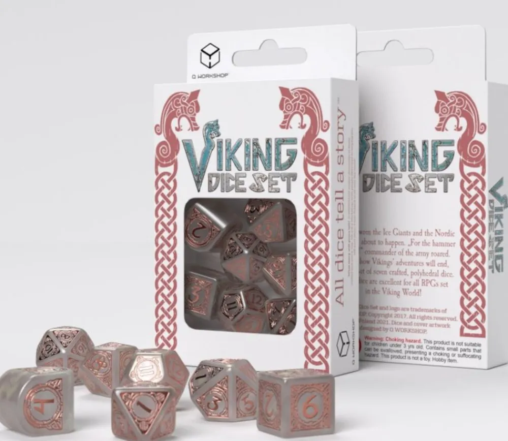 Tout Pour le Jeu 7 dés multi-faces Viking Modern : Niflheim - QWorkshop