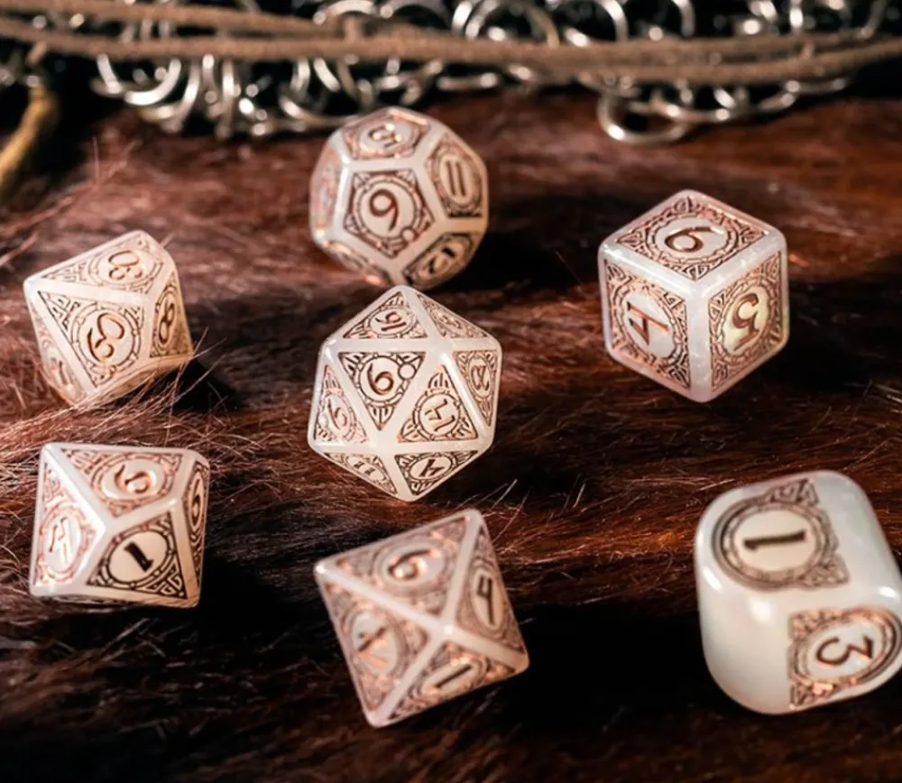 Tout Pour le Jeu 7 dés multi-faces Viking Modern : Niflheim - QWorkshop