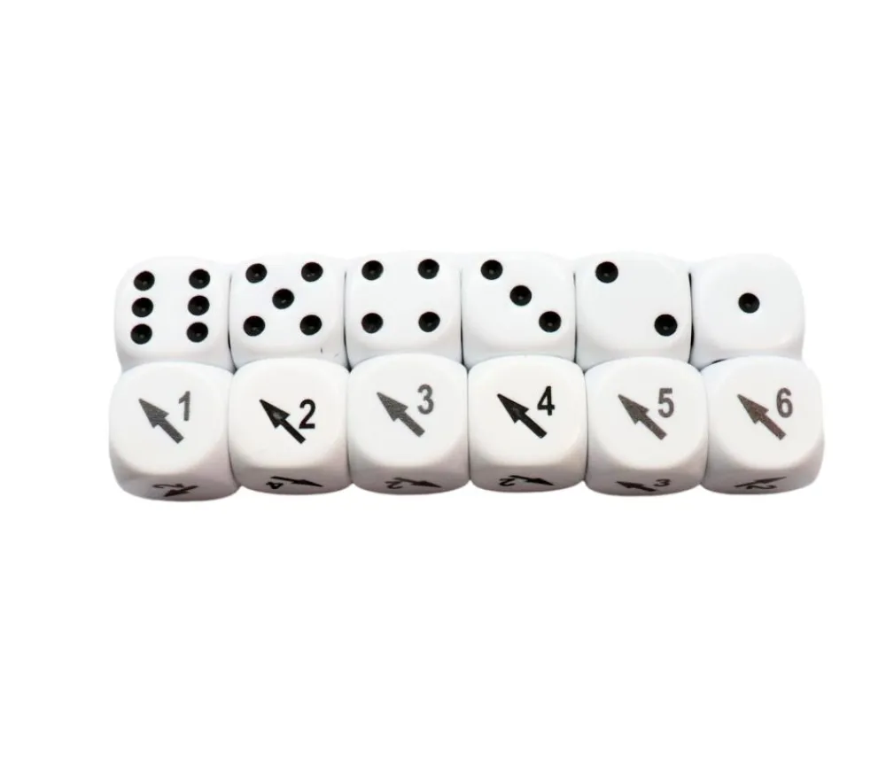 Tout Pour le Jeu 2 Dés orientation WiR2 16 mm