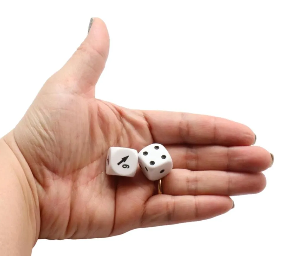 Tout Pour le Jeu 2 Dés orientation WiR2 16 mm