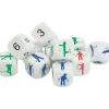 Tout Pour le Jeu 12 dés sportifs pour jeux de mouvement