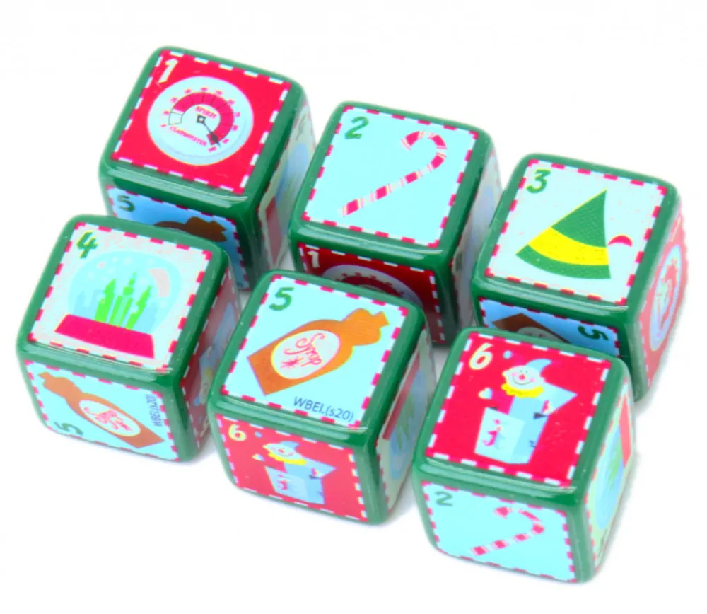 Enfant Tout Pour le Jeu 6 dés thèmes Elfe et monde magique 18 mm
