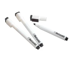 Tout Pour le Jeu 4 Feutres effaçables avec brossette pour ardoise ou tableau blanc