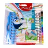 Tout Pour le Jeu 12 Feutres effaçables pour ardoise ou tableau blanc - 12 couleurs