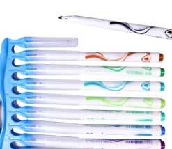 Tout Pour le Jeu 12 Feutres effaçables pour ardoise ou tableau blanc - 12 couleurs