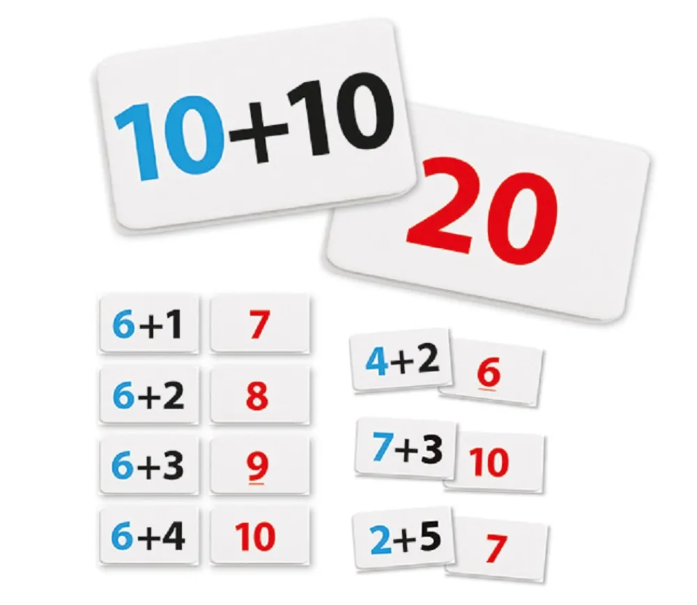 Tout Pour le Jeu 100 Fiches additions 0 à 20