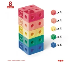 Tout Pour le Jeu 24 fiches cartes d'activités pour jeu de cubes encastrables