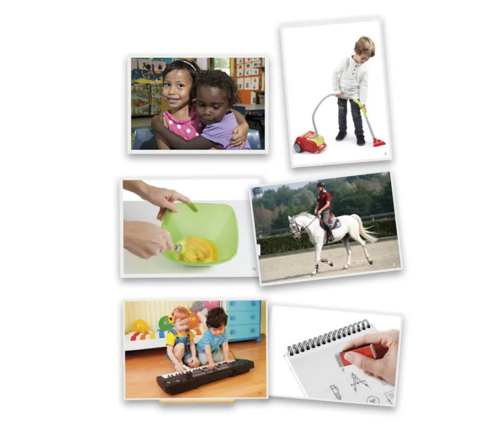 Tout Pour le Jeu 54 Fiches photos Actions verbes pour jeux de langage