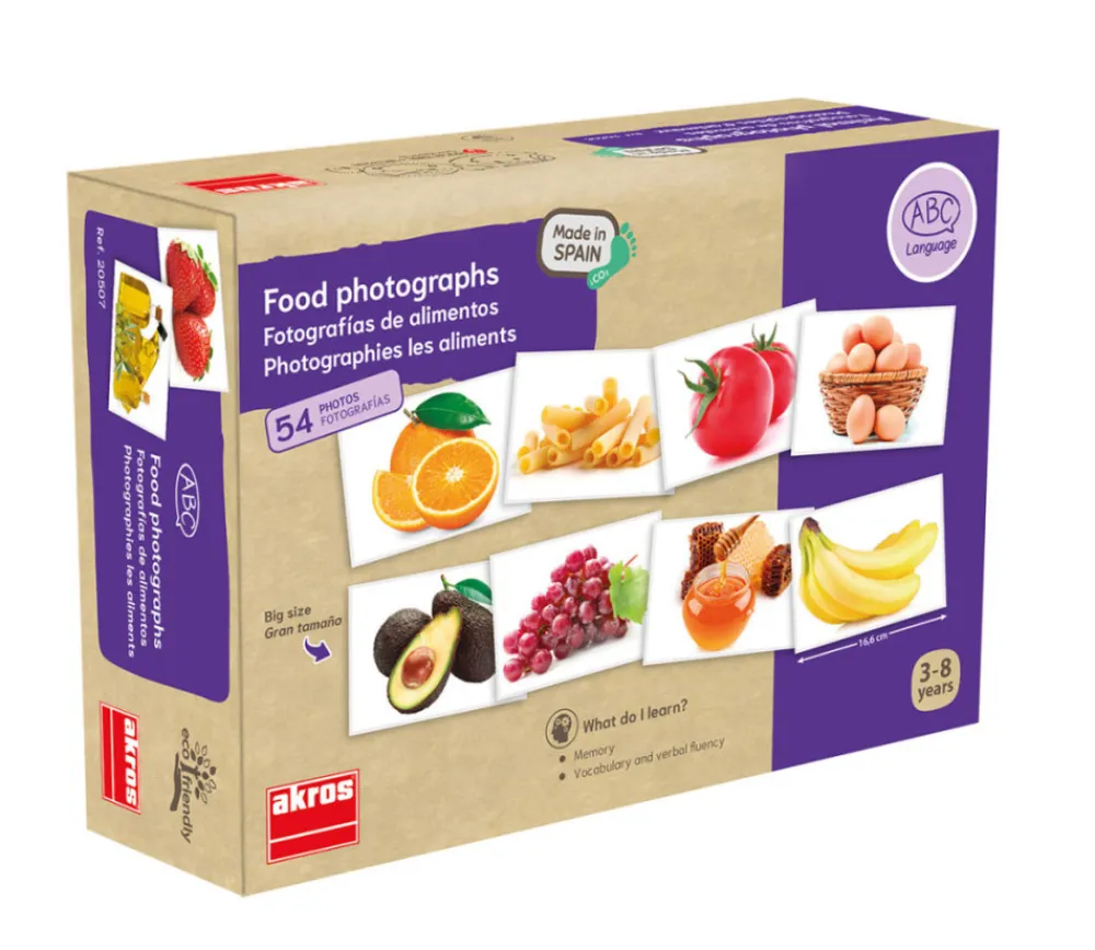 Tout Pour le Jeu 54 Fiches photos aliments pour jeux de langage