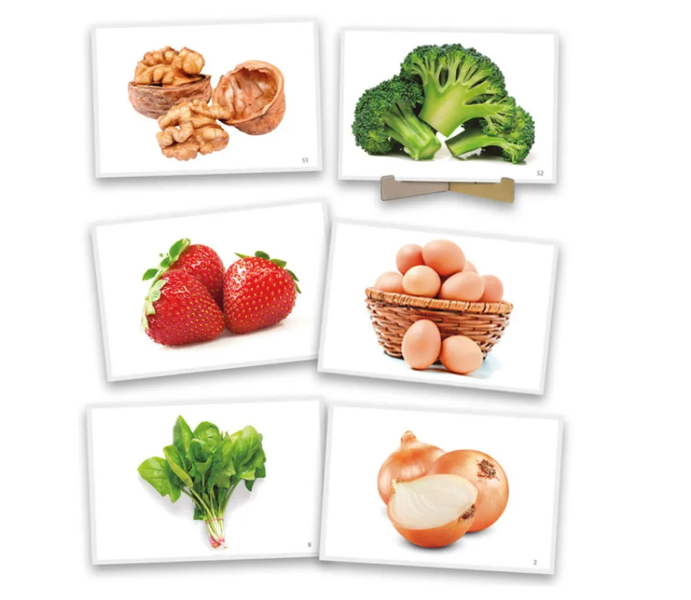 Tout Pour le Jeu 54 Fiches photos aliments pour jeux de langage