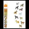 Tout Pour le Jeu 11 figurines chiens dans un tube de rangement