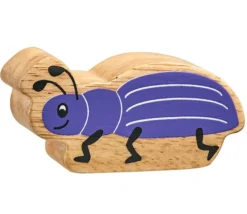 Tout Pour le Jeu 6 figurines insectes en bois colorés