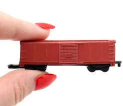 Tout Pour le Jeu 10 Figurines trains à vapeur dans un tube de rangement
