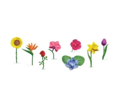 Tout Pour le Jeu 8 fleurs figurines d'environ 8 cm