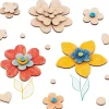 Tout Pour le Jeu 75 Formes fleurs et feuilles bois naturel