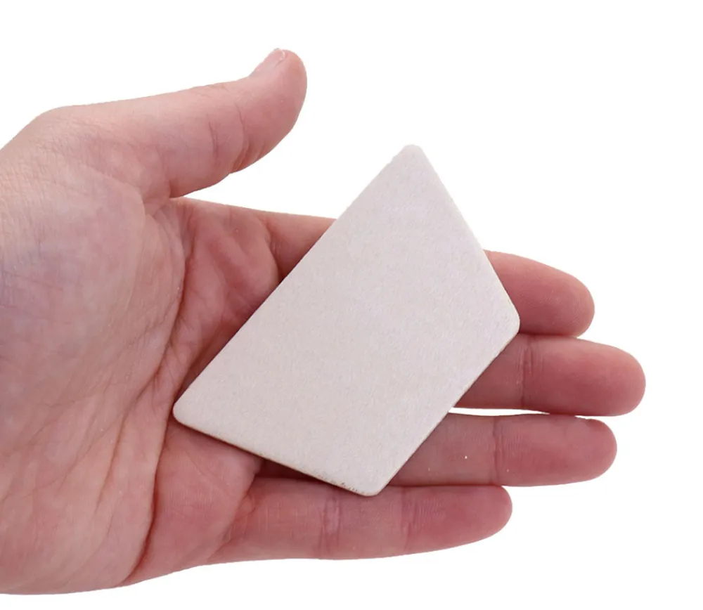 Tout Pour le Jeu 18 Formes géométriques bois naturel 7 cm